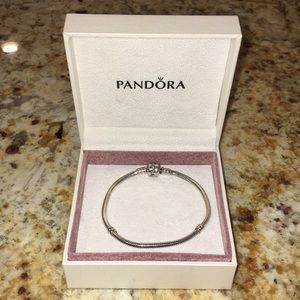Pandora sterling silver bracelet